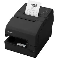 Epson TM H6000V-204P1 - Imprimante de reçus - Thermique en ligne/matrice - 230 x 297 mm, rouleau (7.95 cm) - 180 x 180 ppp - 9 broches - jusqu'à 350 mm/sec - USB, LAN, série, NFC, USB 2.0 hôte, noir