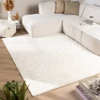 FRAAI Tapis scandinave | Lova Maze Crème | 160x230cm | Crème | Rectangulaire | Tapis