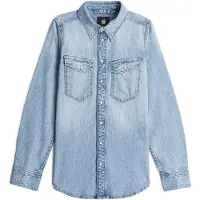 G-Star Slim Western Long Sleeve Shirt Bleu XL Femme