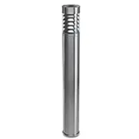 LEDS-C4 Borne extérieure Priap, 80 cm, acier inoxydable et polycarbonate