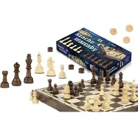 Magiera Échiquier en bois 31cm