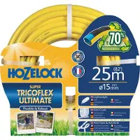 Tricoflex Tuyau d’arrosage multi usage Super Tricoflex Ultimate 19mm - 50m - jaune