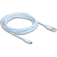 DeLOCK Câble Delock USB 2.0 USB Type-A mâle vers USB Type-C mâle 4 m bl