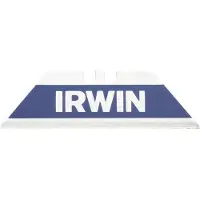 Irwin Feuilles trapézoïdales bleues bi-métal Irwin - 10pcs