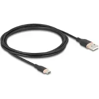 DeLOCK Câble Delock USB 2.0 USB Type-A mâle vers USB Type-C mâle 2,5 m