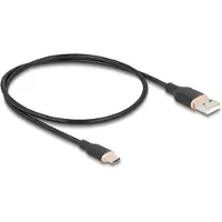 DeLOCK Câble USB 2.0 USB Type-A mâle vers USB Type-C mâle 0,5 m