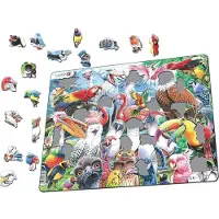 Larsen Jolly Birds of the World puzzle 115 pièces