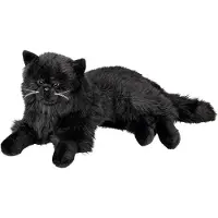 Beppe Chat persan couché noir 36cm 14104