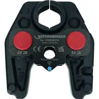 Rothenberger Mâchoire de sertissage (32 kN diamètre nominal 28 mm type SV / acier spécial) - 1000050218