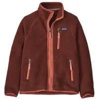 Patagonia Polaire enfant RETRO PILE JACKET filles - Rouge - 6 ans