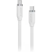 Alogic Elements Silicone USB-C - USB-C Kabel 1m, weiss (1 m, USB 2.0, 240 W)