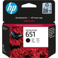 HP 651 Black Original Ink Advantage Cartridge cartouche d'encre 1 pièce(s)