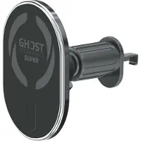 Celly Ghost Supermag Magnetic Car Phone Holder Noir,Argenté