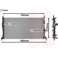 VAN WEZEL | Radiateur, refroidissement du moteur (18002596)