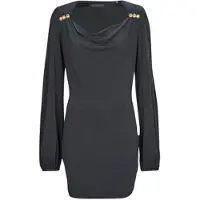 GUESS Robe courte LS BOAT NK CECILIA DRESS femmes - Noir - EU L