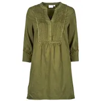 Vila Robe courte VIMAKENNA femmes - Kaki - FR 38