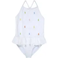 Ralph Lauren Maillots de bain enfant ALLOVRPP1PCE-SWIMWEAR-1 PC SWIM filles - Blanc - 2 ans