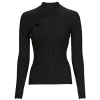 GUESS Pull LS RIB CUTOUT SWTER femmes - Noir - EU M