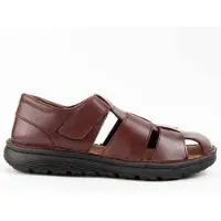 Purapiel (Brun, 43) Sandale En Cuir Pour Hommes. Beira8 102731