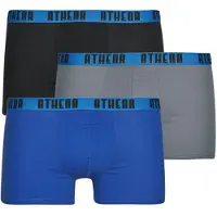 Athena Boxers BASIC COLOR Pack de 3 hommes - Noir - EU L