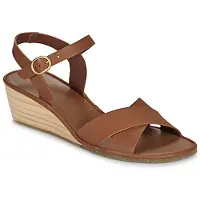 El naturalista pour femme. 2N8541123005_023 Sandales en Cuir N854 Gaia marron (37), 3 à 5 cm, Boucle, Casuel