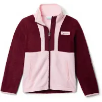 Columbia - Polaire bi-matière - Back Bowl II Full Zip Fleece Rich Wine Satin Pink - Taille Enfant S - Rose
