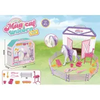 Swede Licorne avec accessoires (jouets, figurines)