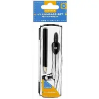 Starpak Compas métallique + crayon -