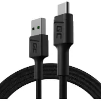 Green Cell KABGC22 Câble USB USB 2.0 1,2 m USB A USB C Noir