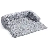 Feandrea Lit pour chien Couverture en peluche pour chien Protection pour canapé Coussin pour chien confortable