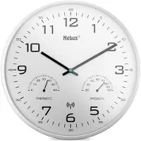 Mebus 52841 Wall Clock Blanc