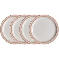 OEM Service de table en céramique, rose, 2 pièces