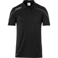 Uhlsport Stream 22 Short Sleeve Polo Noir L Homme
