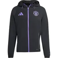 Adidas Veste de sport 'Manchester United Tiro 25 Competition' violet / noir