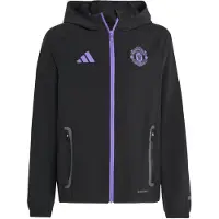 Adidas Veste de sport 'Manchester United Tiro 25 Competition' violet / noir