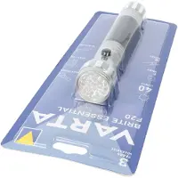 Varta Vart Led Taschenl. Brite Ess. F20 40lm Exkl. 2x Batterie Baby C, Ret