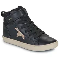 Geox Baskets montantes enfant J GISLI GIRL filles - Noir - 37