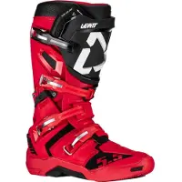 Leatt 5.5 FlexLock Black Red Motocross Boots Taille 43