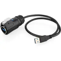 GOOD CONNECTIONS Industrie-Stecker S1 - USB 3.0 A-A, 0,5m