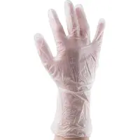 Rs Pro Gants jetables Jetables en Vinyle, taille 9 (9, L)