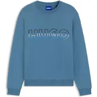 HUGO Nogo 10273008 Sweatshirt Bleu S Homme