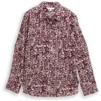 Tom Tailor 1047586 Long Sleeve Blouse Violet 40 Femme