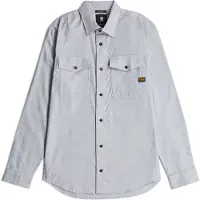 G-Star Marine Slim Long Sleeve Shirt Gris L Homme