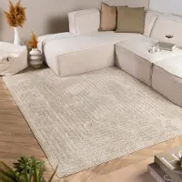 FRAAI Tapis scandinave | Lova Frames Beige | 200x290cm | Beige | Rectangulaire | Tapis