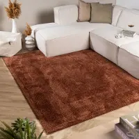 FRAAI Tapis scandinave | Lova Border Terracotta | 200x290cm | Terracotta | Rectangulaire | Tapis