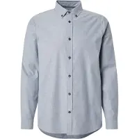 Scotch & Soda Seasonal Core Regular Fit Long Sleeve Shirt Gris 2XL Homme
