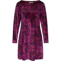 Usha Robe bleu foncé / violet