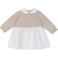 Chicco Robe beige / jaune / blanc