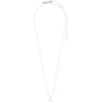Pilgrim Chaîne 'Hadley' argent / blanc perle