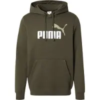 Puma Ess 2 Color No 1 Logo Hoodie Vert M Homme
